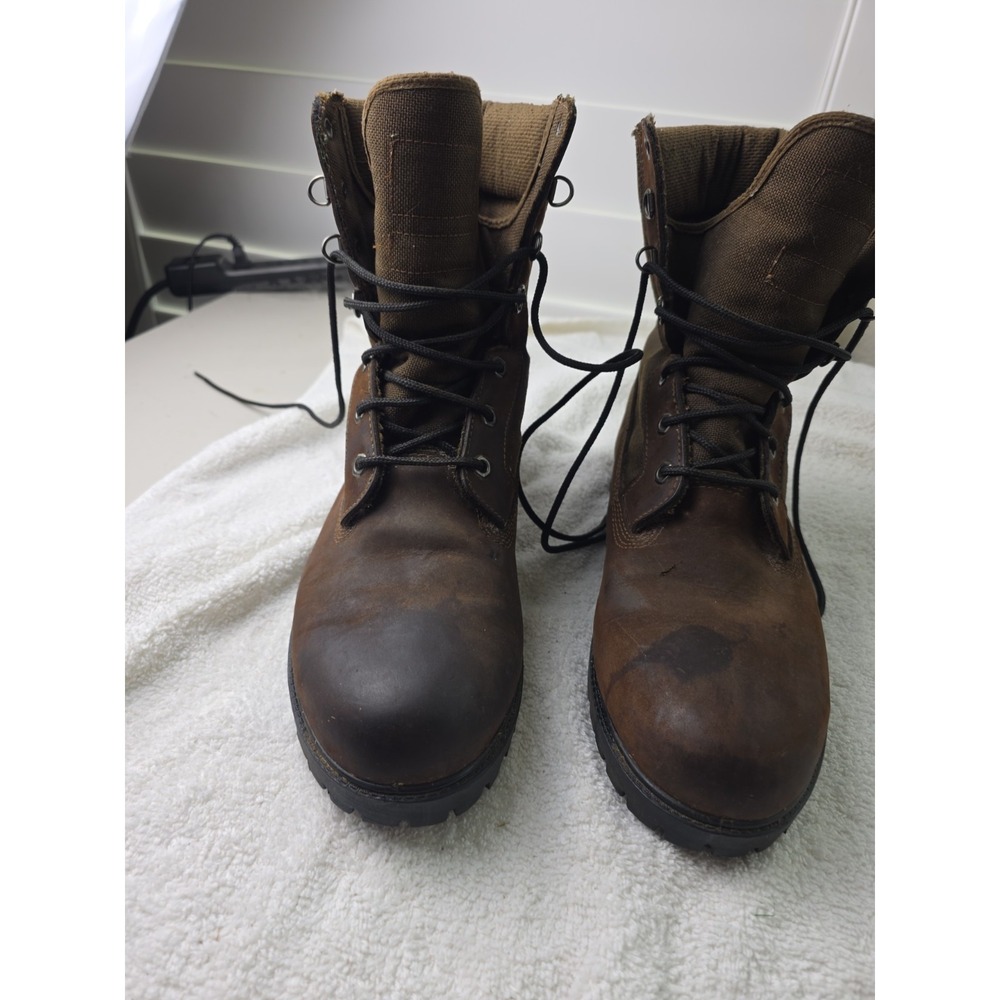 Rocky Men's Size 12EW Thinsulate Leather Boots Outdoor Hiking Combat Brown